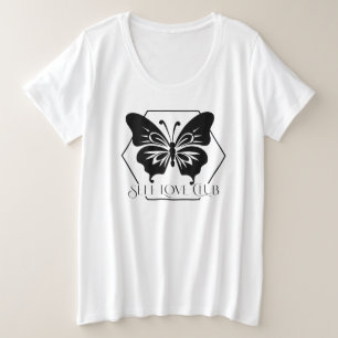 T-Shirt Inspiring Butterfly Club Self Love Club