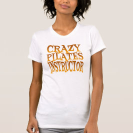 T-shirt Instrutor Crazy Pilates em Dourado