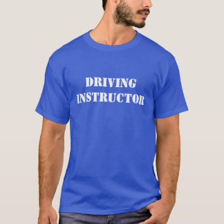 T-shirt Instrutor de condução
