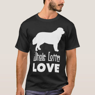 T-shirt inteiro de Newfie do amor de Lotta - para