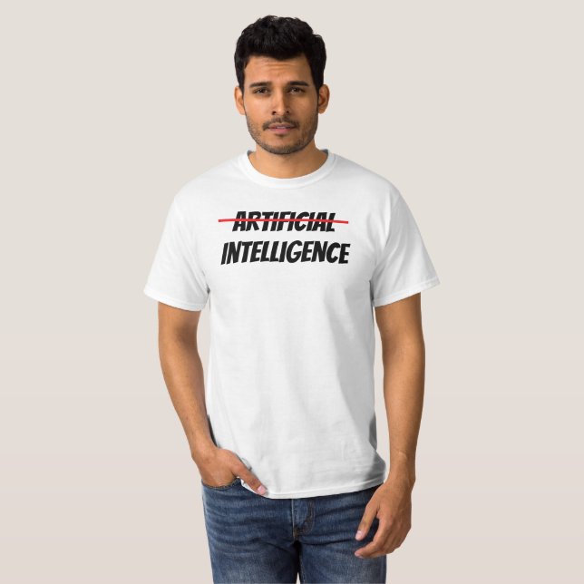 T-Shirt Inteligência Artificial (Frente Completa)