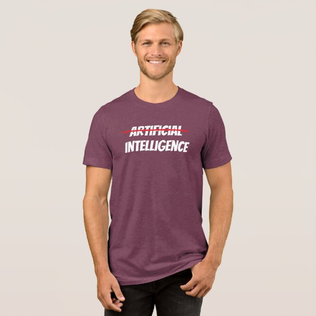 T-Shirt Inteligência Artificial (Frente Completa)