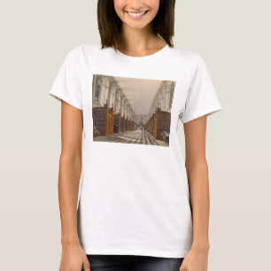 T-shirt Interior da biblioteca de faculdade da trindade,