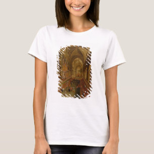 T-shirt Interior da catedral de Canterbury, c.1675-1700