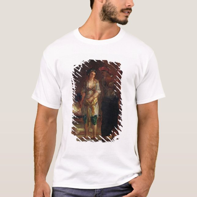 T-shirt Interior de um Harem em Oran, c.1847 (Frente)