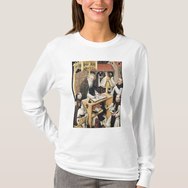 T-shirt Interior de um Scriptorium, escola de Segovia (Frente)