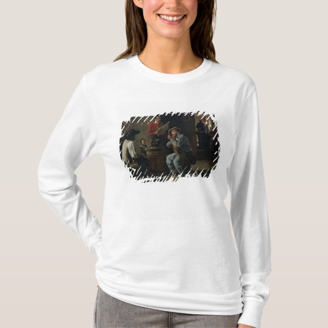 T-shirt Interior de uma taberna, 1859 (Frente)