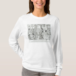 T-shirt Interior do hospital de Dieu do hotel