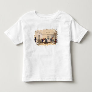 T-shirt Interior dos quartos principais do senhor Raglan,