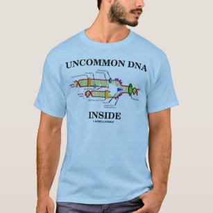 T-shirt Interior raro do ADN (atitude da réplica do ADN)