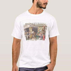 T-shirt Interior repositório das artes, Lit de Ackermann