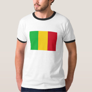 T-shirt International da BANDEIRA de Mali