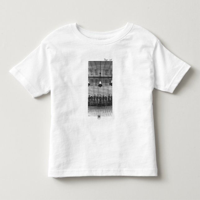 T-shirt Interrogação de espera pela inquisição (Frente)