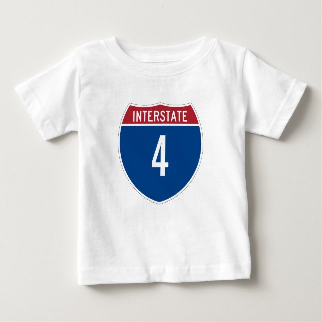 T-Shirt Interstate 4 (Frente)