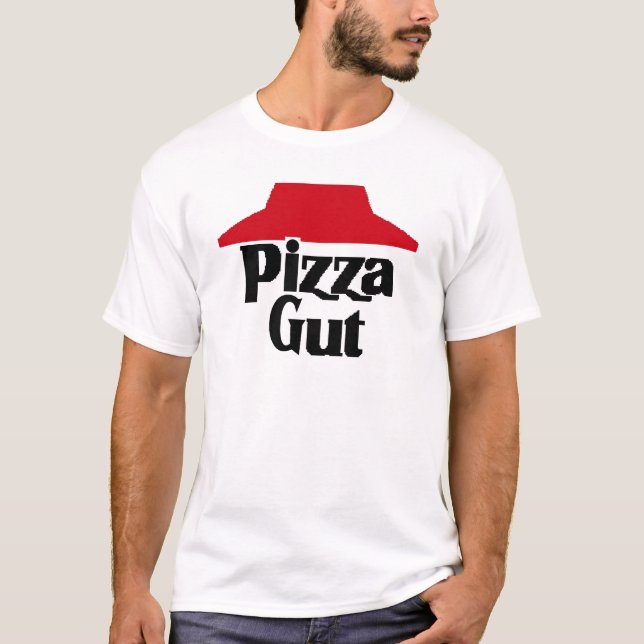 T-shirt Intestino da pizza (Frente)