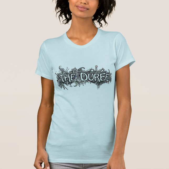 T-shirt intrincado das meninas de Duree (Frente)