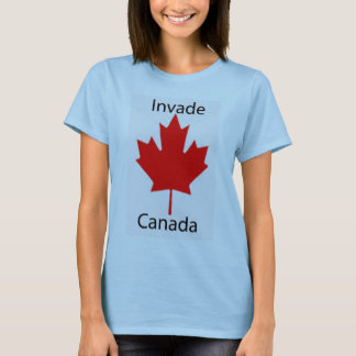 T-shirt Invasão dos azuis bebés de Canadá