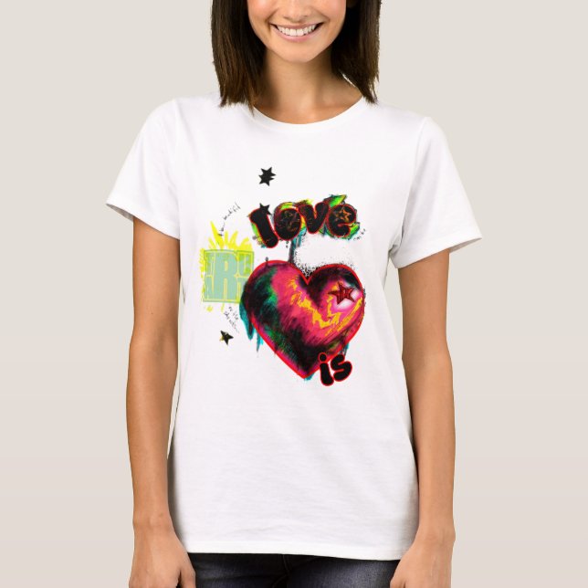 T-shirt inveja do amor (Frente)