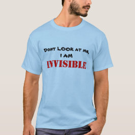 T-shirt Invisível