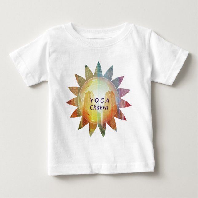 T-shirt Ioga Chakra (Frente)