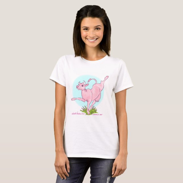 T-shirt Ioga de Cowdalini (Frente Completa)