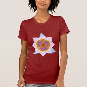 T-shirt Ioga Kali Yantra de Dhanwantari