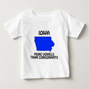 T-shirt Iowa - Mais Vogais do que Consoantes