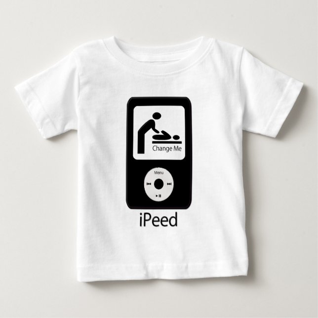 t-shirt iPeed da criança/criança (Frente)
