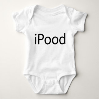 T-shirt iPood/logotipo de Apple