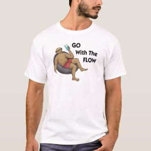 T-shirt Ir com o Fluxo