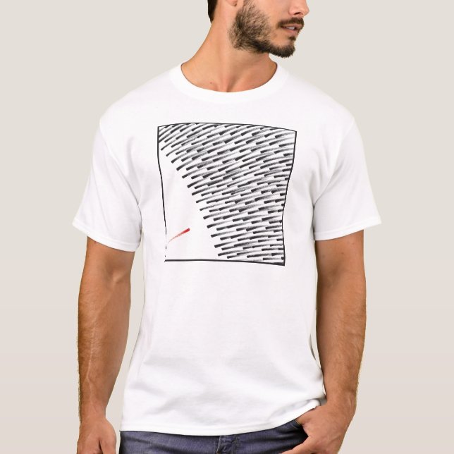 T-shirt Ir contra o fluxo (Frente)