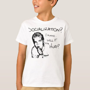 T-shirt Irá a socialização ferir?