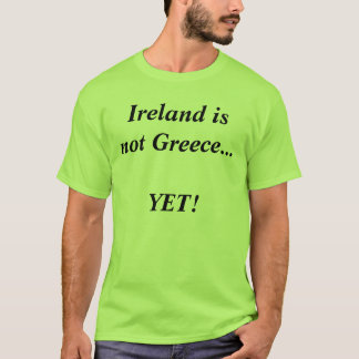 T-shirt Ireland não é piscina… AINDA!