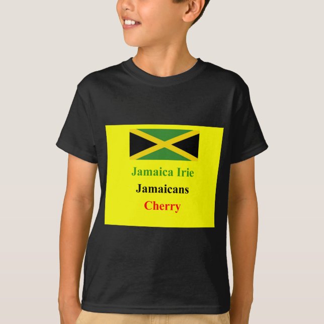 T-shirt íris da Jamaica (Frente)