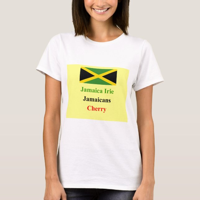 T-shirt íris da Jamaica (Frente)