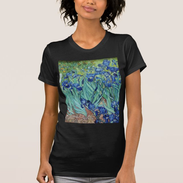T-shirt Íris de Vincent van Gogh (Frente)