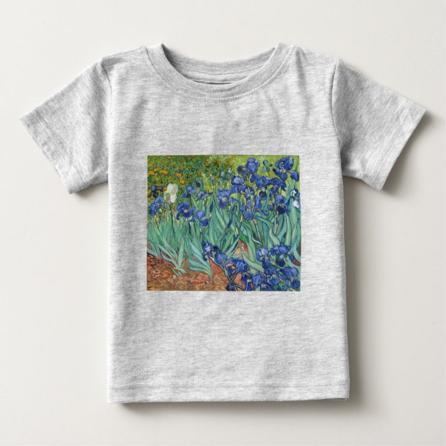 T-shirt Íris por Van Gogh (Frente)