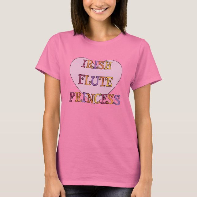 T-shirt Irish Flute Princess (Frente)