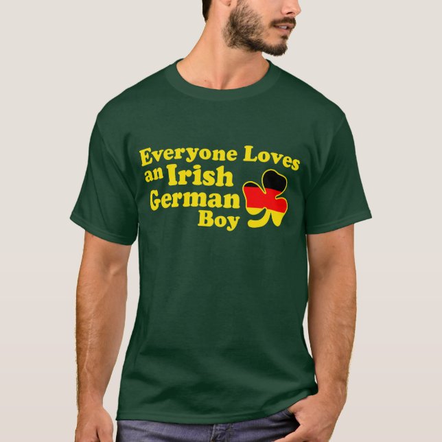 T-shirt Irish German Boy (Frente)