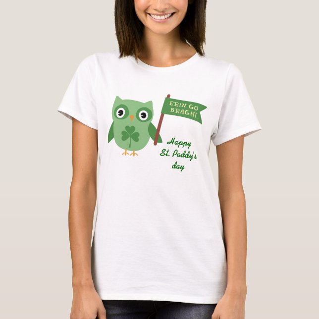 T-shirt Irish Owl (Frente)