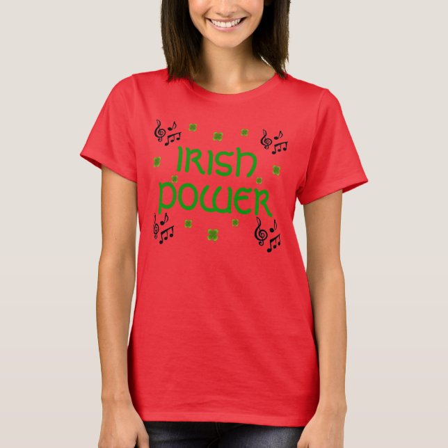 T-shirt Irish Power (Frente)