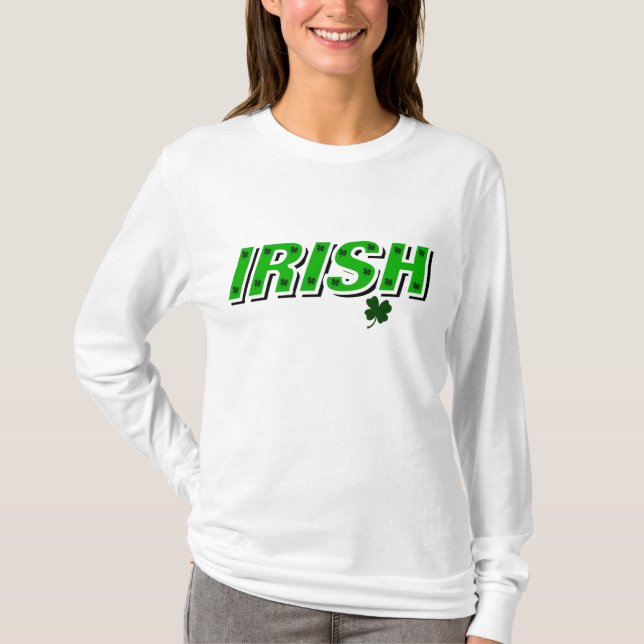 T-Shirt irlandês (Frente)