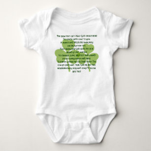 T-shirt irlandês da bênção - bebé