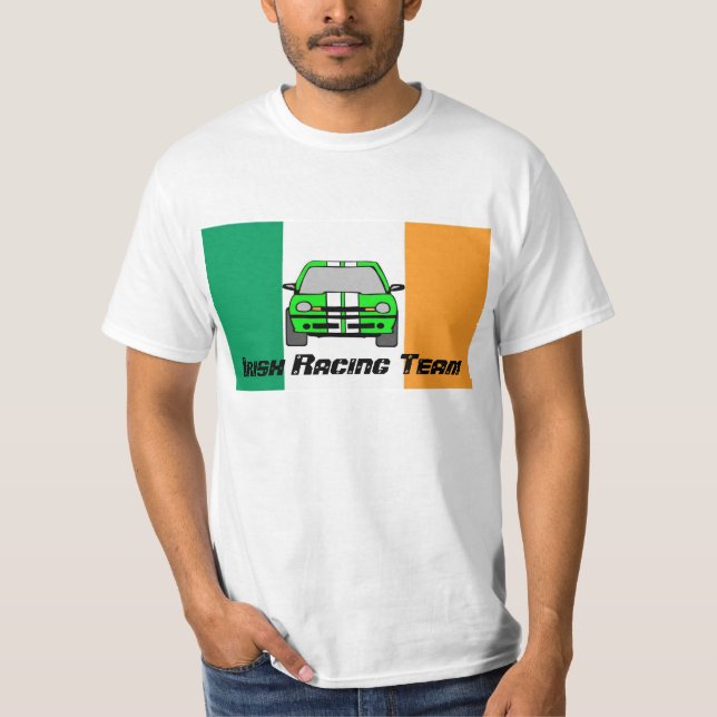 T-shirt irlandês da equipe de competência (Frente)