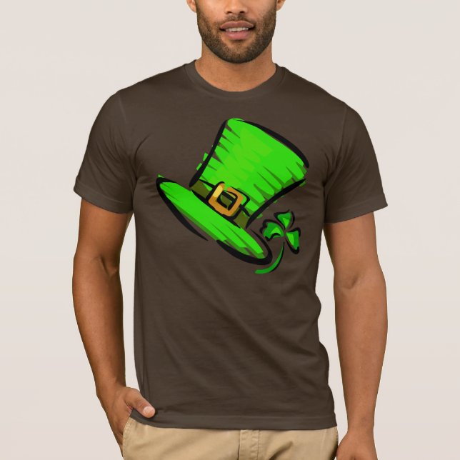T-shirt irlandês da herança (Frente)