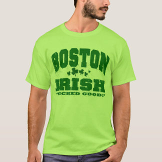 T-SHIRT IRLANDÊS DE BOSTON