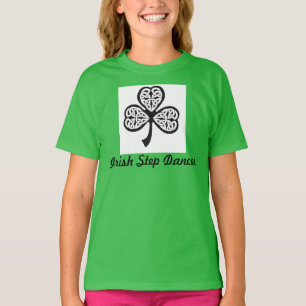 T-shirt irlandês do dançarino da etapa - juventu
