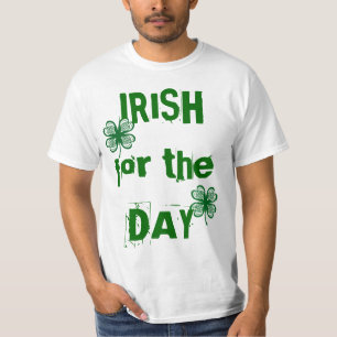 T-shirt irlandês engraçado do trevo do dia de St