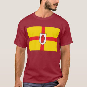 T-shirt irlandês escocês da bandeira (Ulster)