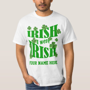 T-shirt Irlandês Eu era Irlandês